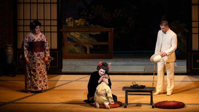 Operas "Madama Butterfly" iestudējums Latvijas Nacionālajā operā, foto: Evelīna Vītola