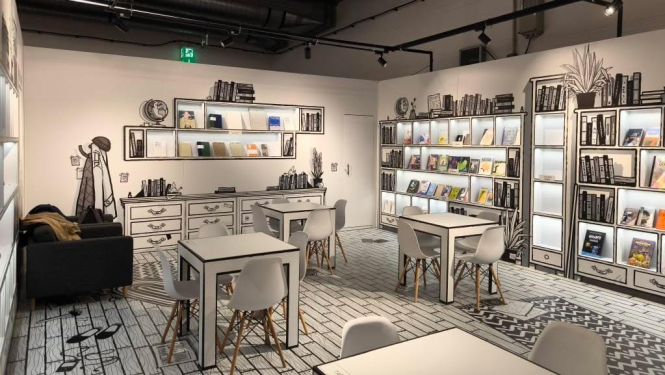 Latvijas stends Frankfurtes grāmatu tirgū