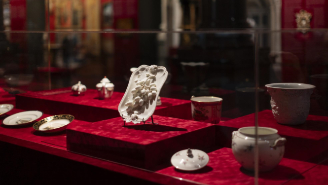 Mākslas muzeja RĪGAS BIRŽA izstāde “Palazzo Madama. Itālijas māksla un amatniecība 6.–19. gadsimts”. Foto: Jānis Deinats