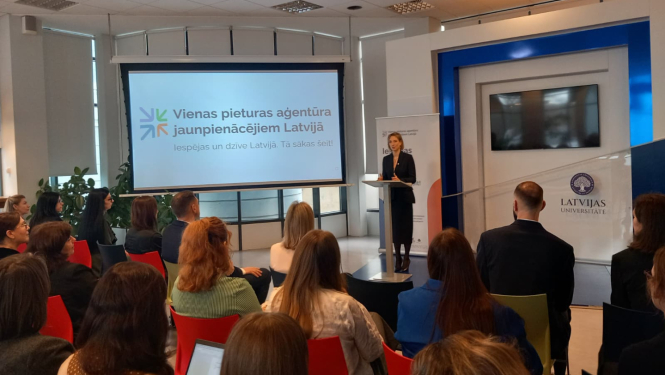 Sabiedrības integrācijas fonda Vienas pieturas aģentūra jaunpienācējiem Latvijā (turpmāk – Aģentūra) pirmā projekta posma noslēguma pasākuma “Ceļš no atbalsta uz piederību” norise