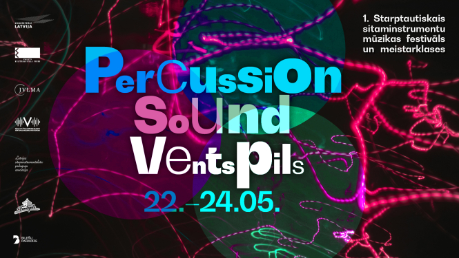 Festivāla “Percussion Sound Ventspils” afiša