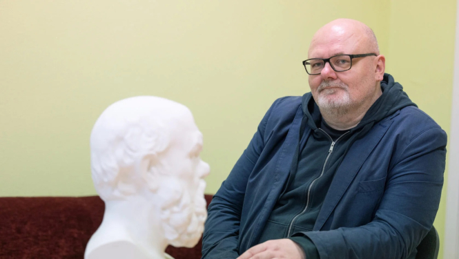 Dr. filoz. asoc. prof. Artis Svece. Foto: Mārtiņš Purviņš/DELFI.lv.