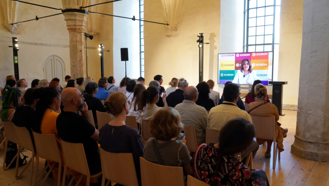 Cultural heritage specialists meet at a meeting