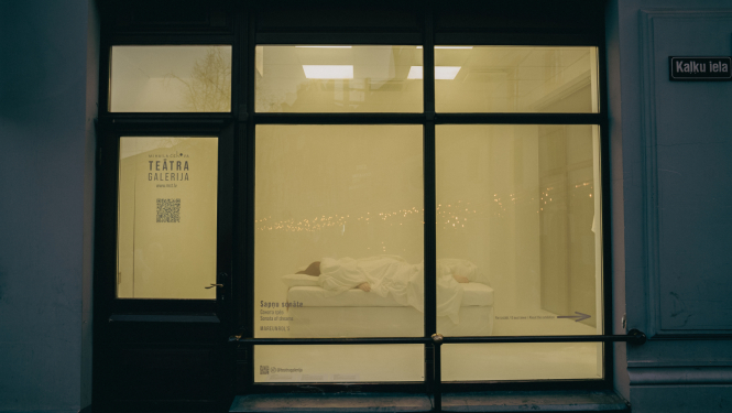 Izstāde “Sapņu sonāte” Čehova teātra galerijā, foto: Jaroslavs Kaščejevs