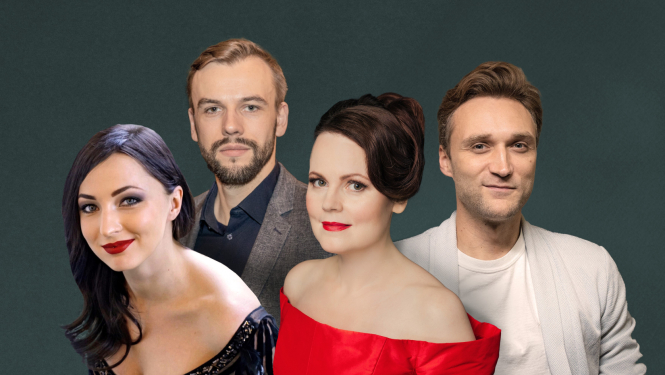 Četru solistu portreti