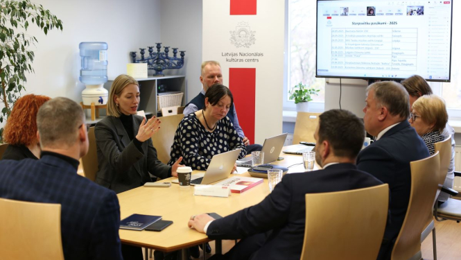 Kultūras ministres tikšanās ar Latvijas Nacionālā kultūras centra, Latvijas Pašvaldību savienības un pašvaldību pārstāvjiem