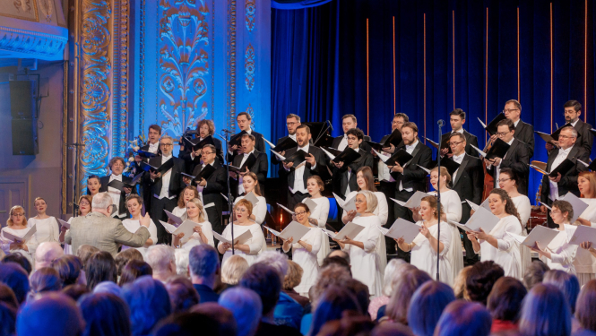 Valsts Akadēmiskais koris “Latvija”, foto: Kaspars Teilāns
