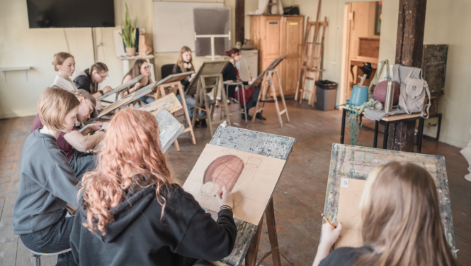 Zīmēšanas konkursa norise