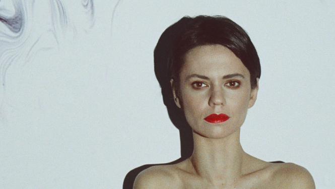 Aktrises Dārtas Danevičas portrets