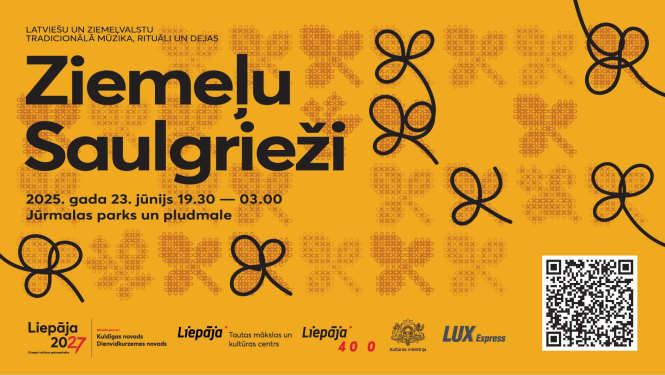 Pasākuma "Ziemeļu saulgrieži" afiša