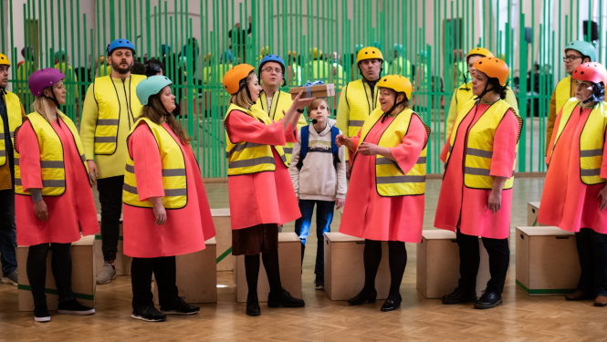 kameroperas vizuālais materiāls