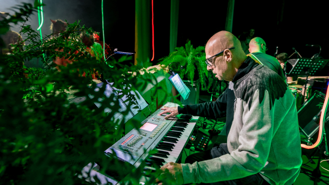 Komponists Mārtiņš Brauns, foto: Lauris Vīksne.