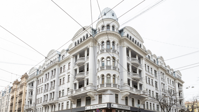 Stūra māja, foto: Oskars Artūrs Upenieks