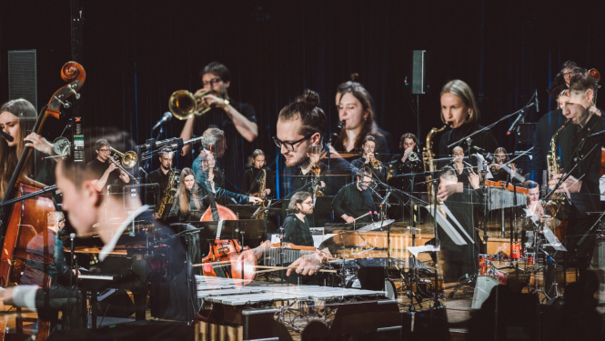 Bigbenda koncerts, foto: Oskars Upenieks