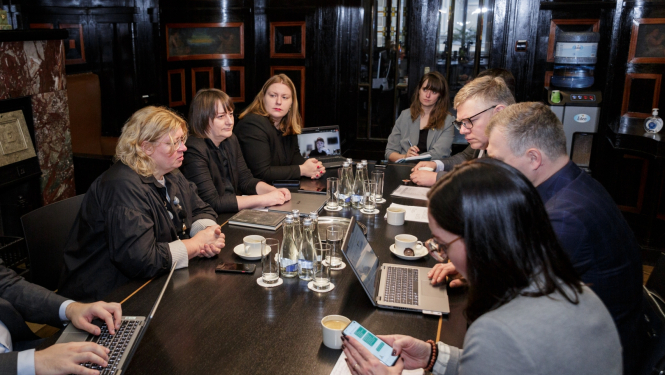 Kultūras ministrijas pārstāvju tikšanās ar Rīgas mēru Vilni Ķirsi