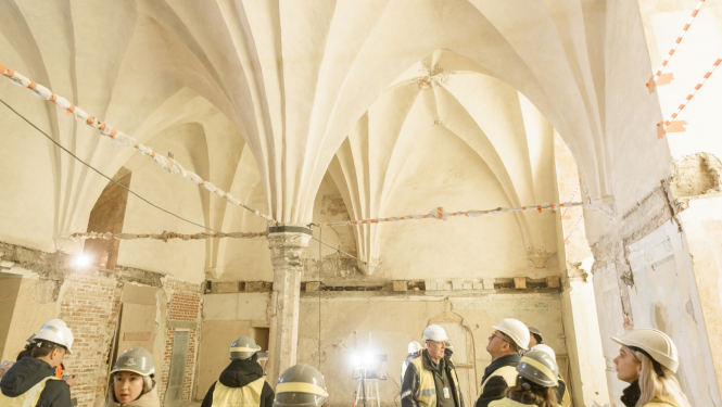 Rīgas pils kādreizējā ēdamzāle - Remteris, foto: Oskars Artūrs Upenieks