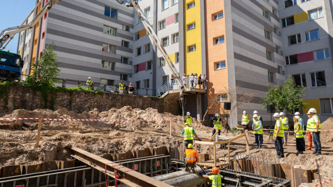 Nacionālās Mākslu vidusskolas jaunajā korpusā iemūrē kapsulu ar vēstījumu nākamajām paaudzēm