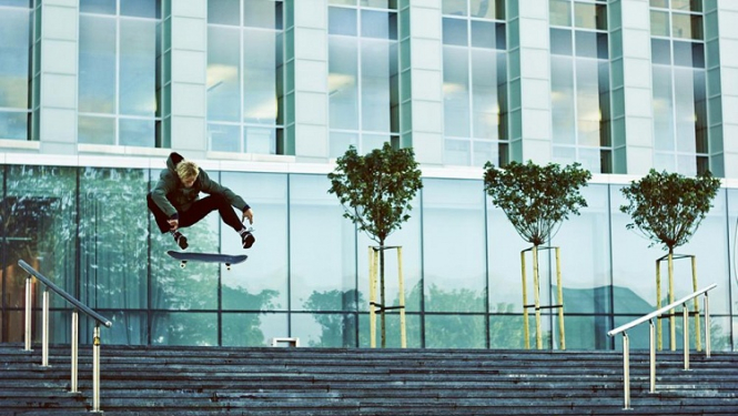 Skeitborda vasaras sezonas atklāšana pie Latvijas Nacionālās bibliotēkas