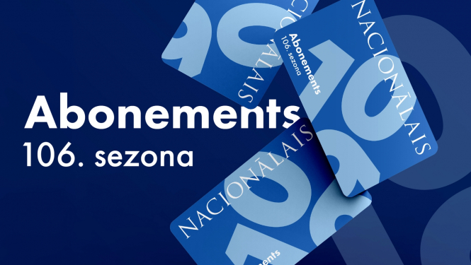 Latvijas Nacionālā teātra 106. sezonas abonementa kartes