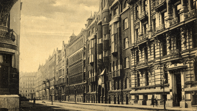 Alberta iela 20. gs. sākumā