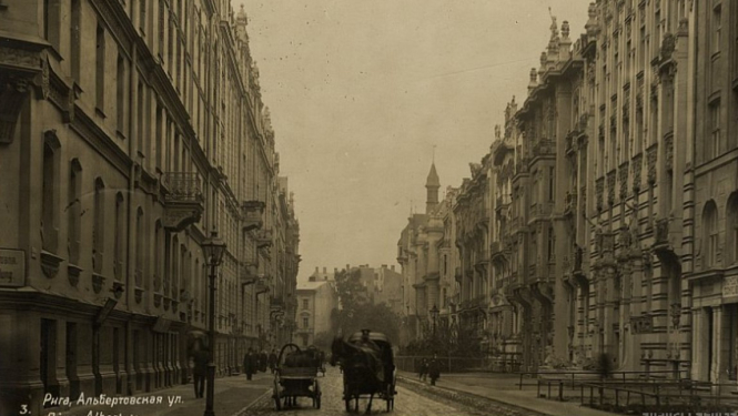 Alberta iela, foto no LNB krājuma