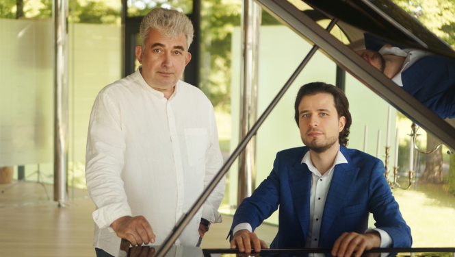 Andrejs Osokins un Gundars Aboliņš, foto: Karlīna Vītoliņa