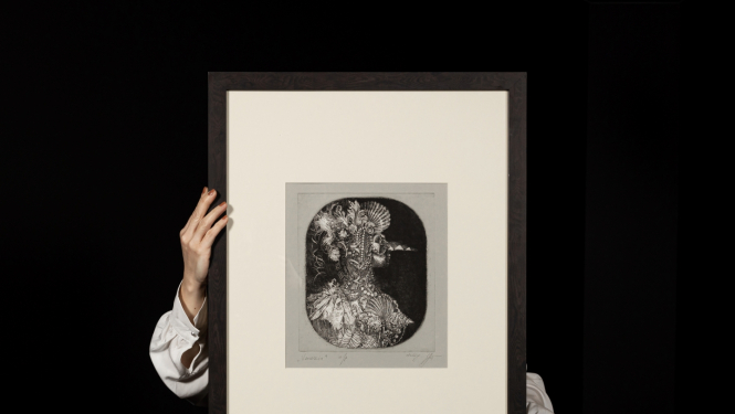 Rāmis ar mākslas darbu