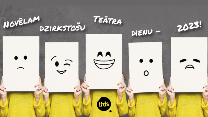 Apsveikums teātra dienā