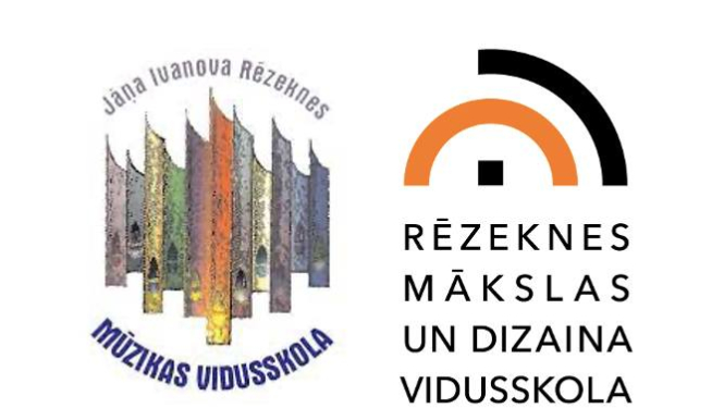 Mūzikas un mākslas vidusskolu logotipi