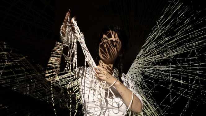 Krista Auznieka monooperas “Apzināšanās” publicitātes attēls