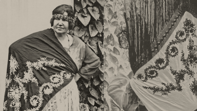 Pasākuma “Aspazijas mistiskā stunda” vizuālais materiāls