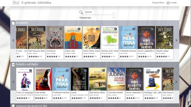 3td e-grāmatu bibliotēkas vietne