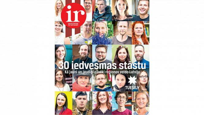 Latvijas jauno cilvēku iedvesmas stāsti lasāmi žurnāla IR speciālizlaidumā