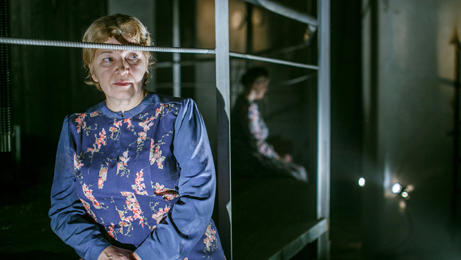 Valmieras teātra aktrise Baibai Valantei, foto: Matīss Markovskis