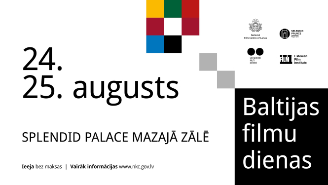 Baltijas filmu dienas vizuālais materiāls