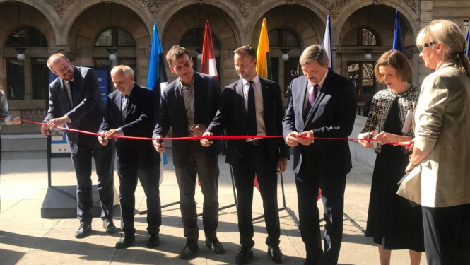 Izstādes "Baltijas ceļš – vienoti brīvībai" atklāšana Prāgā