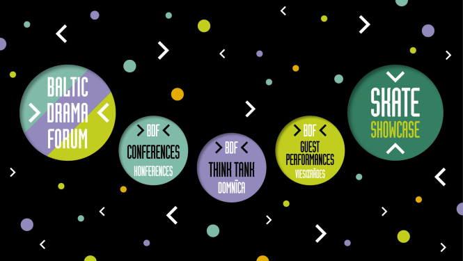 Baltijas Drāmas foruma 2023 vizuālais materiāls