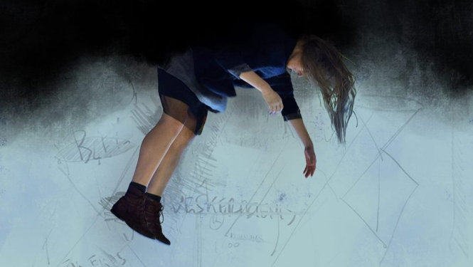 Izrādes “Bedre” publicitātes foto.