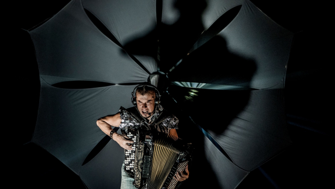 Somu akordeonists Kimo Pohjonens (Kimmo Pohjonen)