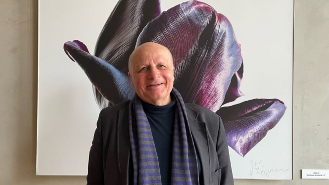 Jāzepa Vītola Latvijas mūzikas akadēmijas emeritētais profesors, etnomuzikologs Boriss Avramecs, foto: Anete Stuce