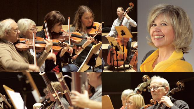 Brēmenes Mūzikas draugu orķestris “Orchester der Musikfreunde Bremen” un latviešu pianiste Sana Villeruša