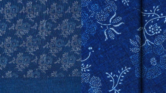 Indigo krāsošanai veltītā izstādē Parīzē Latvija piedalās ar diviem darbiem