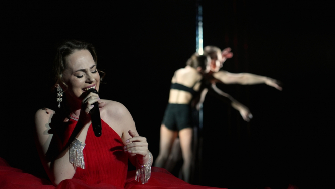 Izrādes vizuālais materiāls, foto: Gatis Timofejevs