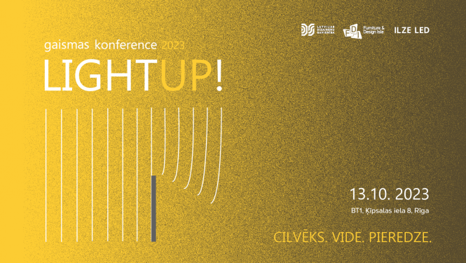 Afiša ar uzrakstu: Lightup!
