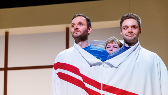 Izrāde par soļotāju Jāni Daliņu, foto: Matīss Markovskis