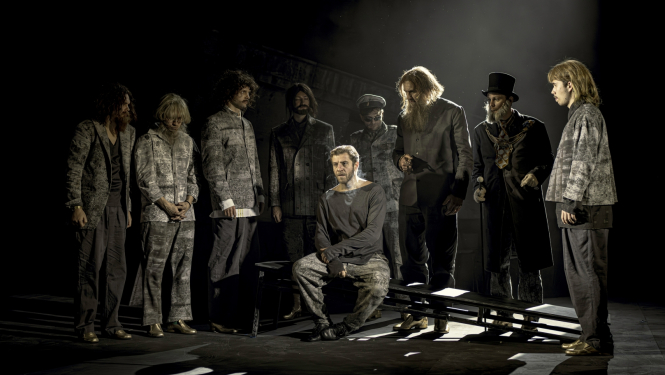 Izrāde “Vecās dāmas vizīte”, foto: Mārtiņš Vilkārsis