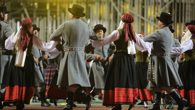 Dziesmu un Deju svētki, foto: LNKC arhīvs.