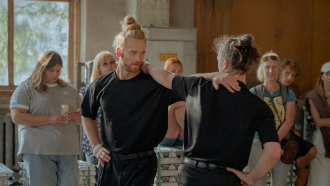 Dejas izrāde “Vērpete”, foto: Aleksejs Beļeckis