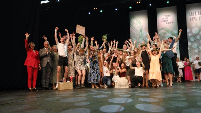 Deju kolektīvu konkursa fināls, foto: Kaspars Teilāns