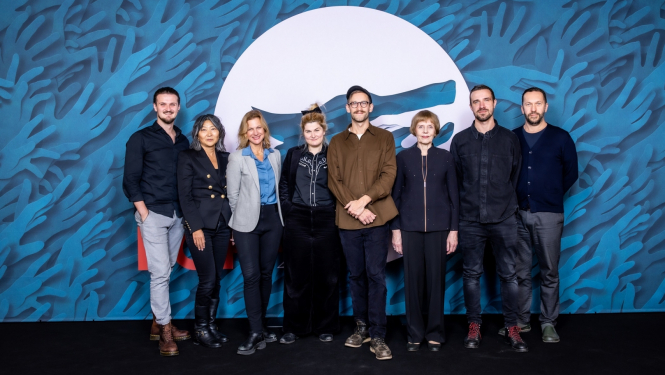 Filmas veidotāju pārstāvji no Lietuvas, Latvijas un Īrijas